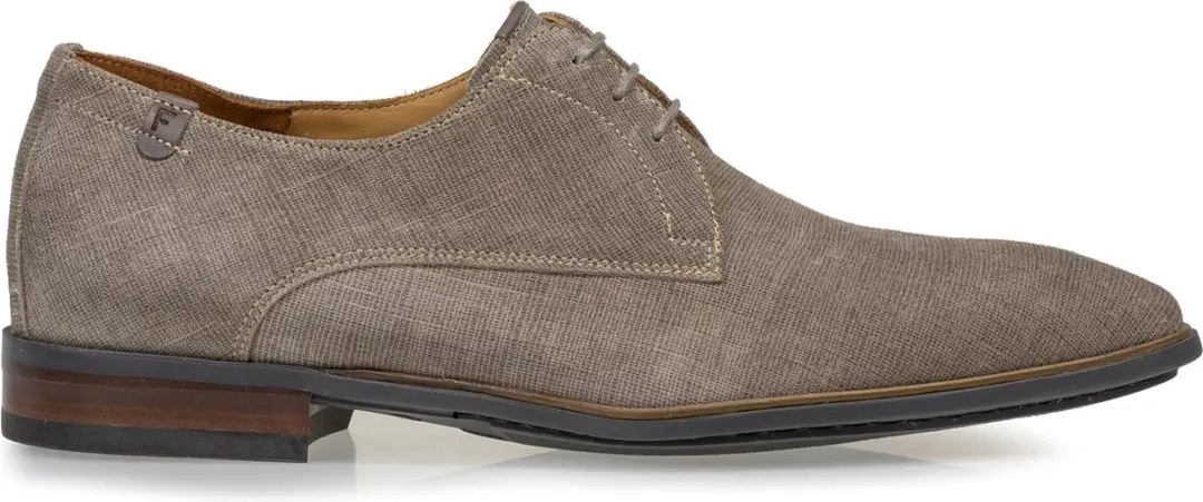 Floris van Bommel SFM-30295-22-01 Heren Veterschoen - Taupe - 44.5 - afbeelding 3 van 6