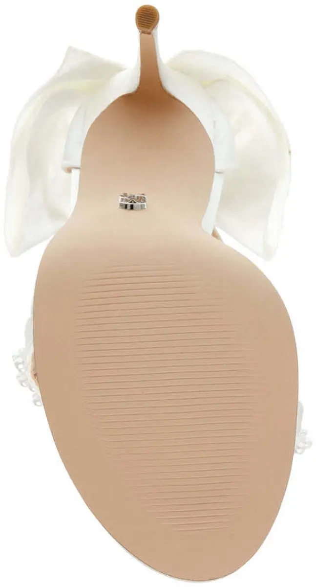 Steve Madden Bellarosa-P Damesschoenen - ivoor satijn - afbeelding 4 van 6