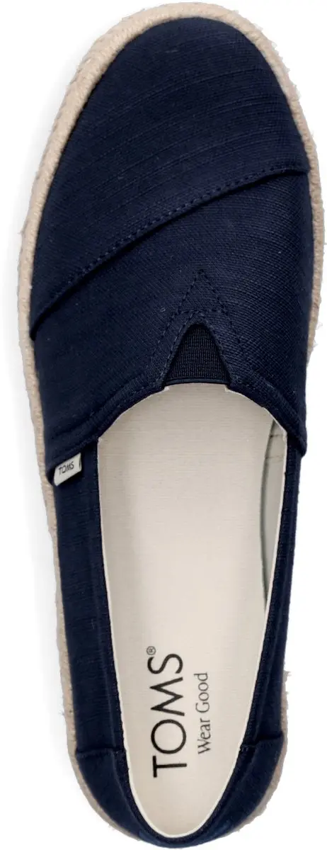 Toms Alpargata Rope 2.0 Instappers - Dames - Blauw - Maat:38 - afbeelding 5 van 6