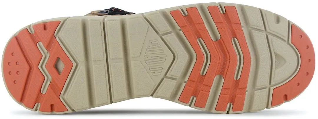 Palladium Pallaflex Cuff M Heren Sneakers - Bruin - Maat 45 - afbeelding 2 van 6