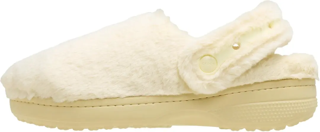 Crocs Classic Unfurgettable Instappers - 37/38 - Crème/Lichtgeel