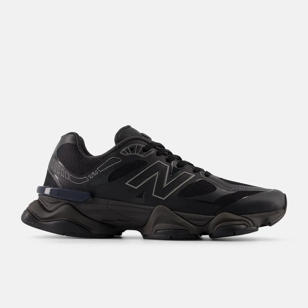 New Balance 9060 - Herenschoen - 46.5 - Zwart/Wit - afbeelding 3 van 6