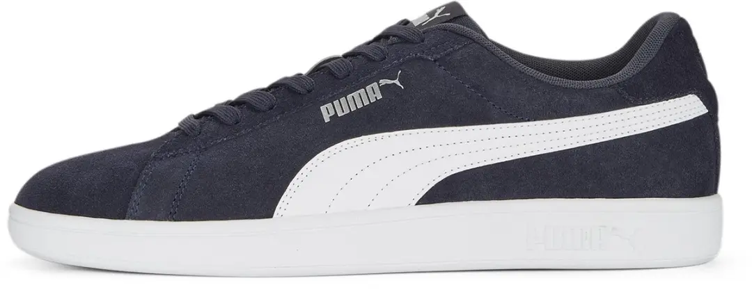 PUMA Smash 3.0 Sneakers - Parisian Night/Wit/Zilver - afbeelding 4 van 6