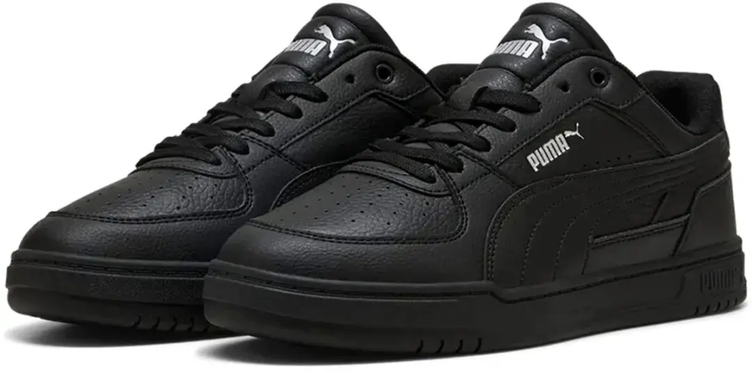 PUMA Caven III Unisex Sneakers - Zwart/Zilver/Wit