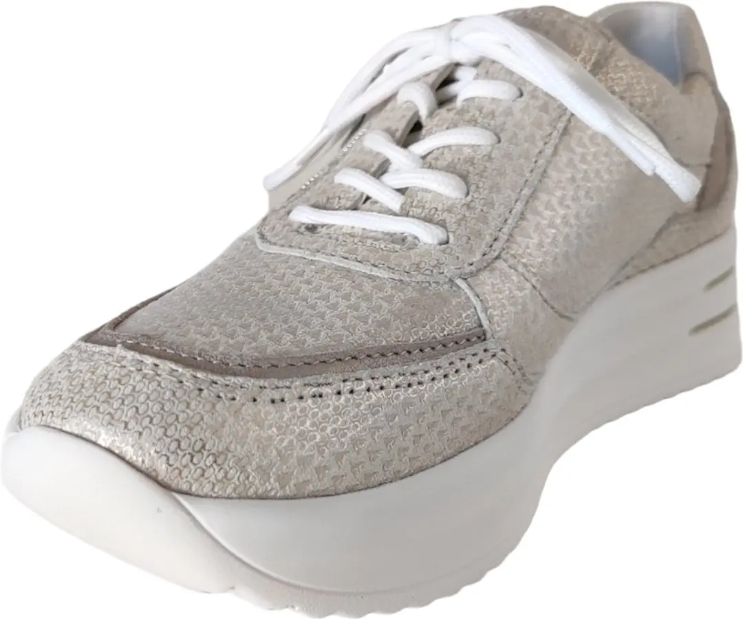 Wäldlaufer H-Arianna 755004 Dames Sneakers - Platina - afbeelding 6 van 6