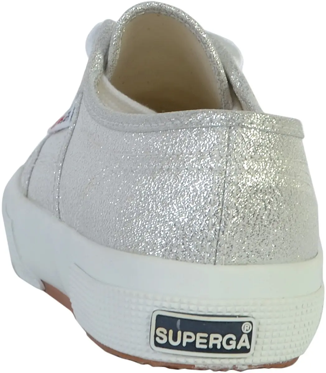 Superga Cotu Classic Glitter Sneaker - 2750 Grey - afbeelding 3 van 6