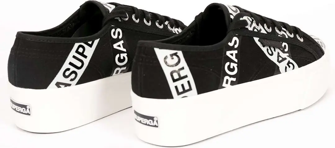 Sneaker Superga 2790 Lettering Nero