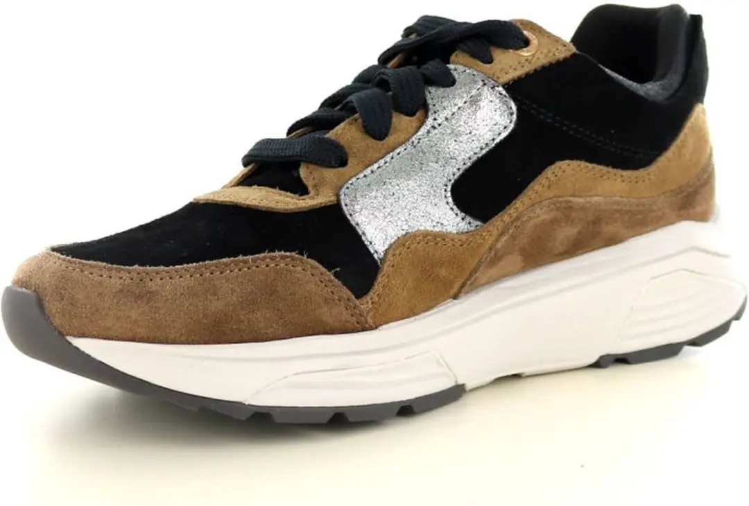 Xsensible Golden Gate Lady Dames Veterschoenen - Bruin - Maat 40