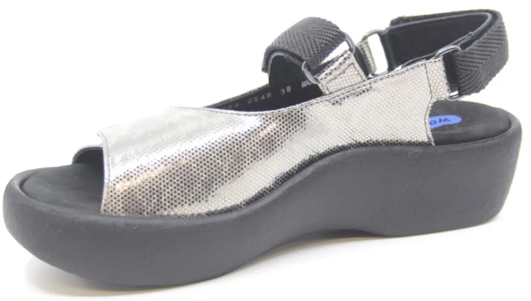 Wolky Jewel Shimmer - Grijs Metallic 42 - afbeelding 3 van 6