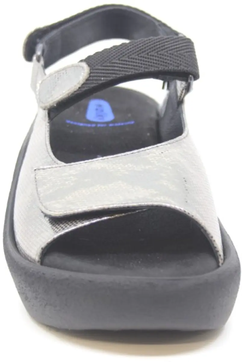 Wolky Jewel Shimmer - Grijs Metallic 42 - afbeelding 5 van 6