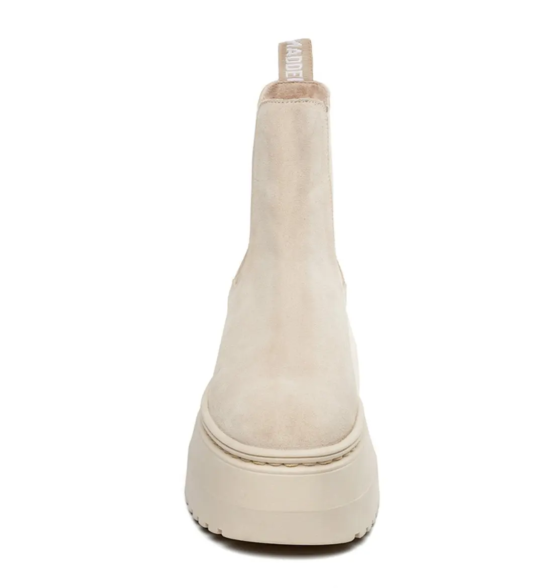 Steve Madden Pegasus Dameslaarzen - Beige Suède - Maat 41