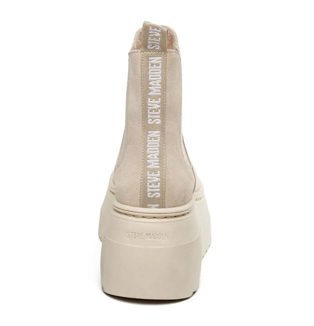 Steve Madden Pegasus Dameslaarzen - Beige Suède - Maat 41
