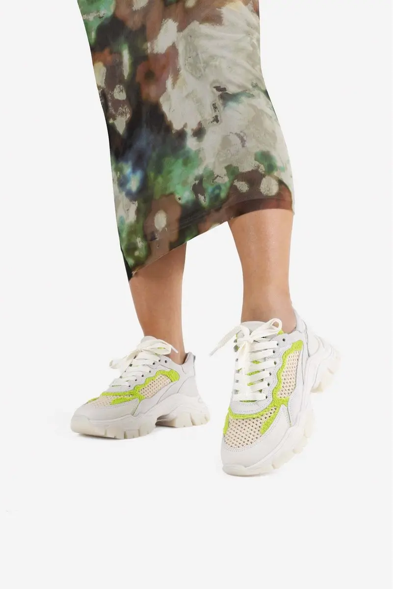 Bronx Sneakers 36 - Beige/Groen/Wit - afbeelding 3 van 6