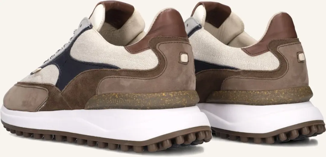 Floris van Bommel Noppi Sneakers SFM-10207 - Heren - Bruin - Maat 42 - afbeelding 6 van 6