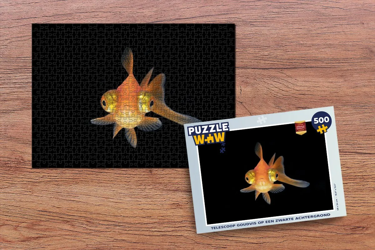 PuzzleWow Zeedieren Legpuzzel 500 Stuks - Multicolor