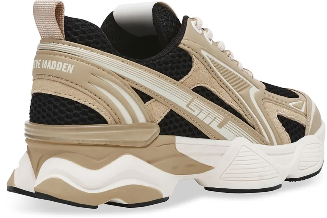 Steve Madden Speedster-e Sneakers 37 - Irish/Black Silver - afbeelding 5 van 6