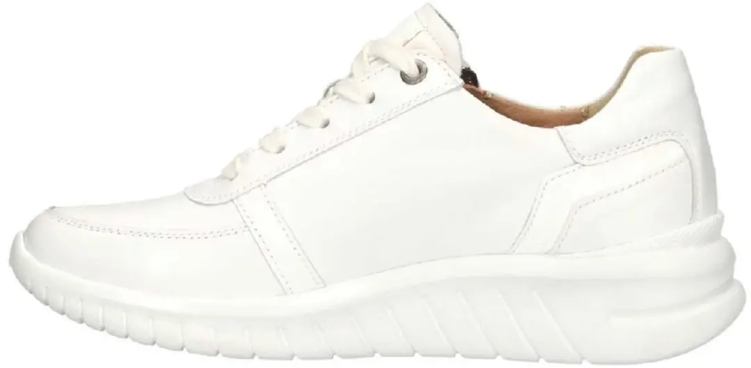 Hartjes Wave Dames Sneakers - Leer - Wit - Maat 42 - afbeelding 2 van 6