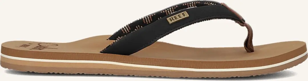 Reef Cushion Sands Teenslipper - Zwart/Bruin Maat 41 - afbeelding 6 van 6