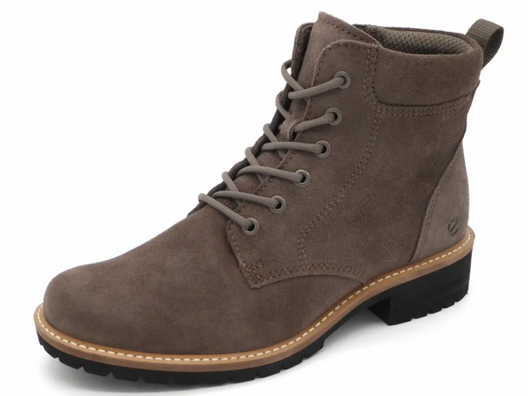 ECCO Elaina Dames Veterboot - Taupe 39