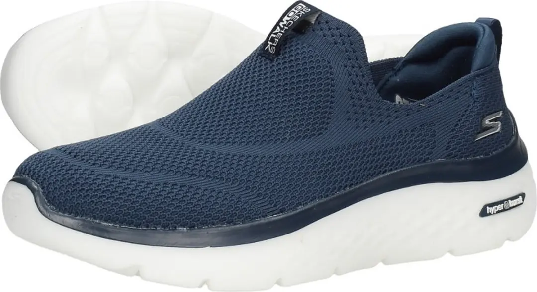 Skechers Go Walk Hyper Burst - Solar Winds Sportief - blauw - Maat 43 - afbeelding 6 van 6