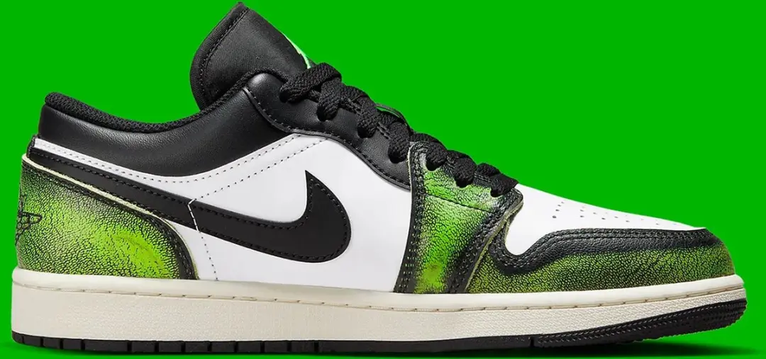 "Sneakers Nike Nike Air Jordan 1 Low Special Edition ""Electric Green"""