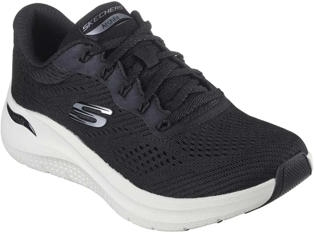 Skechers Arch Fit 2.0 Sneakers L - Dames - Zwart - afbeelding 2 van 6