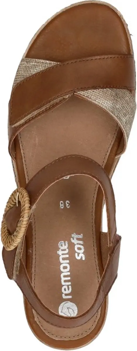 Remonte D3067 24 Dames Sandalen - Bruin - 41 - afbeelding 5 van 6
