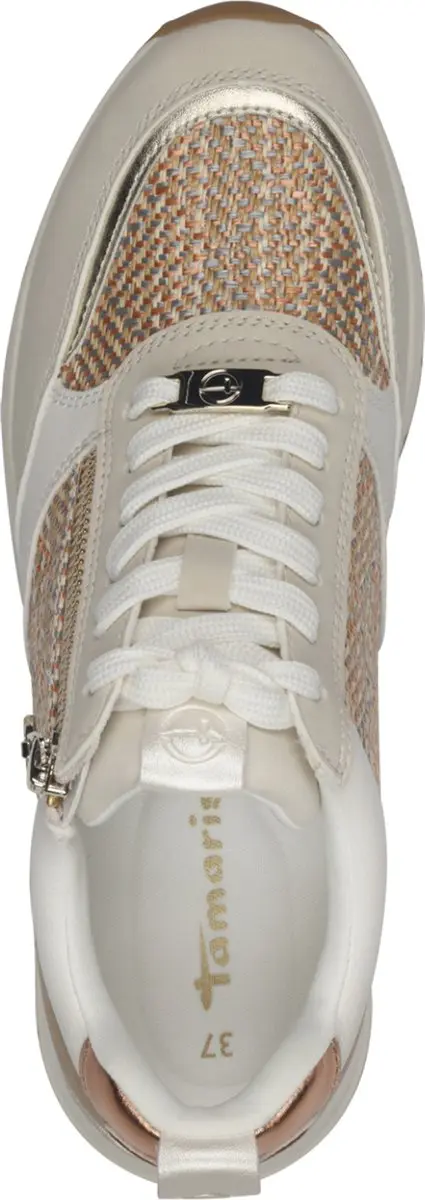 Tamaris M2373241 Lage Damessneaker - Vegan - Bont - 36