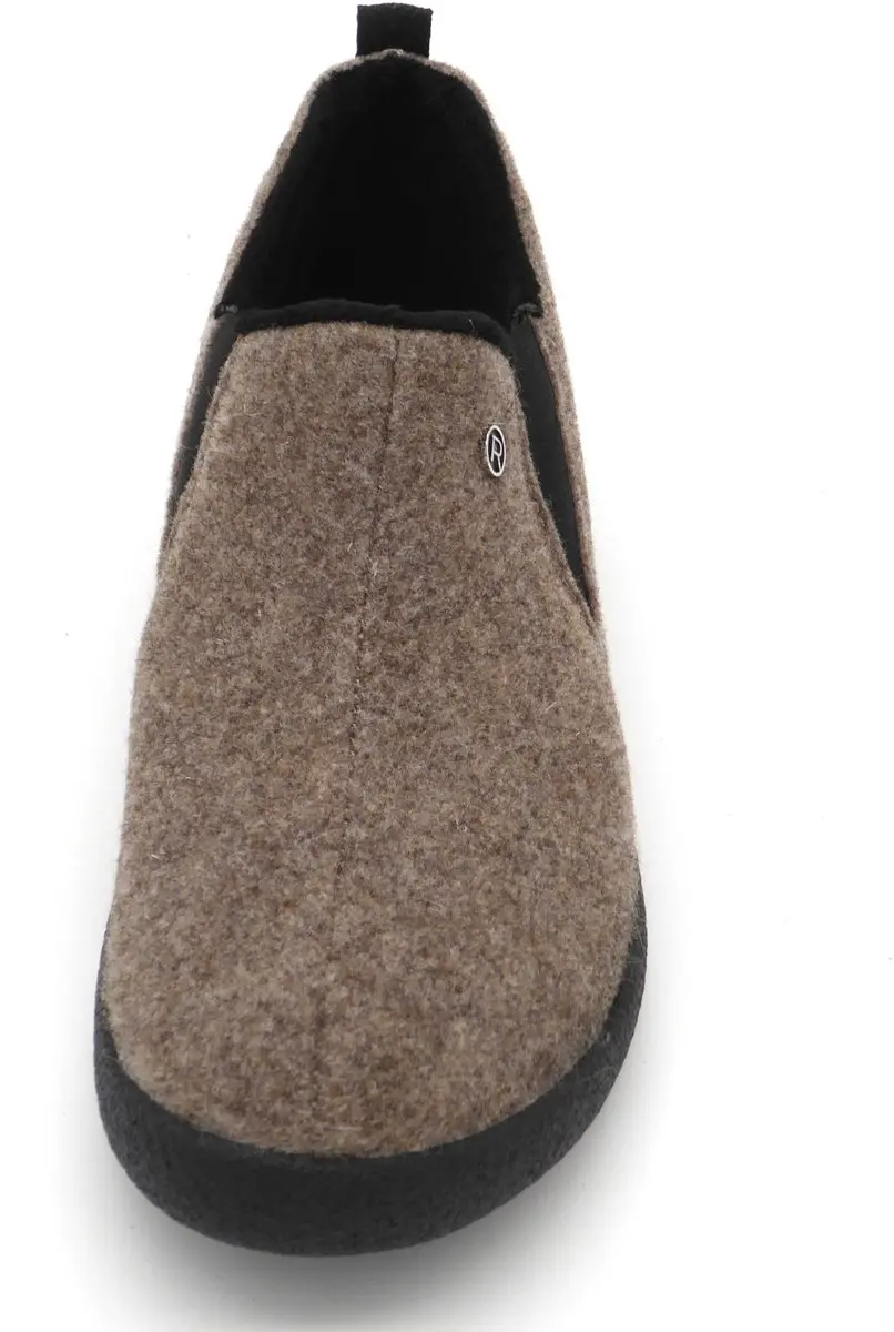 Rohde Dames Pantoffel 2010-17 - Maat 41 - Donkerbeige