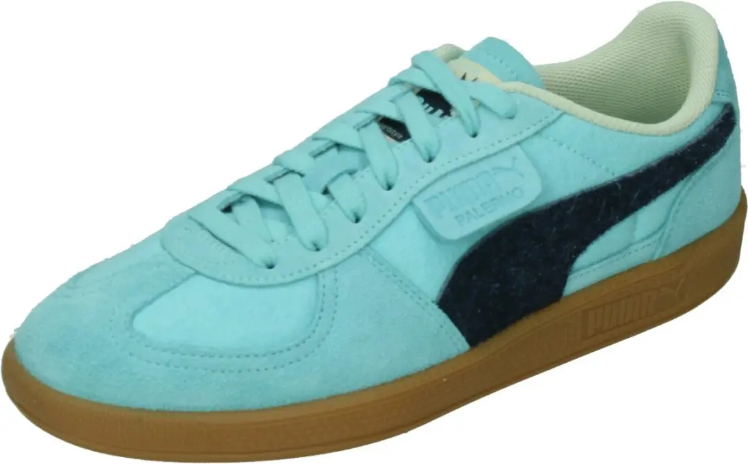Puma palermo weathered in de kleur blauw.