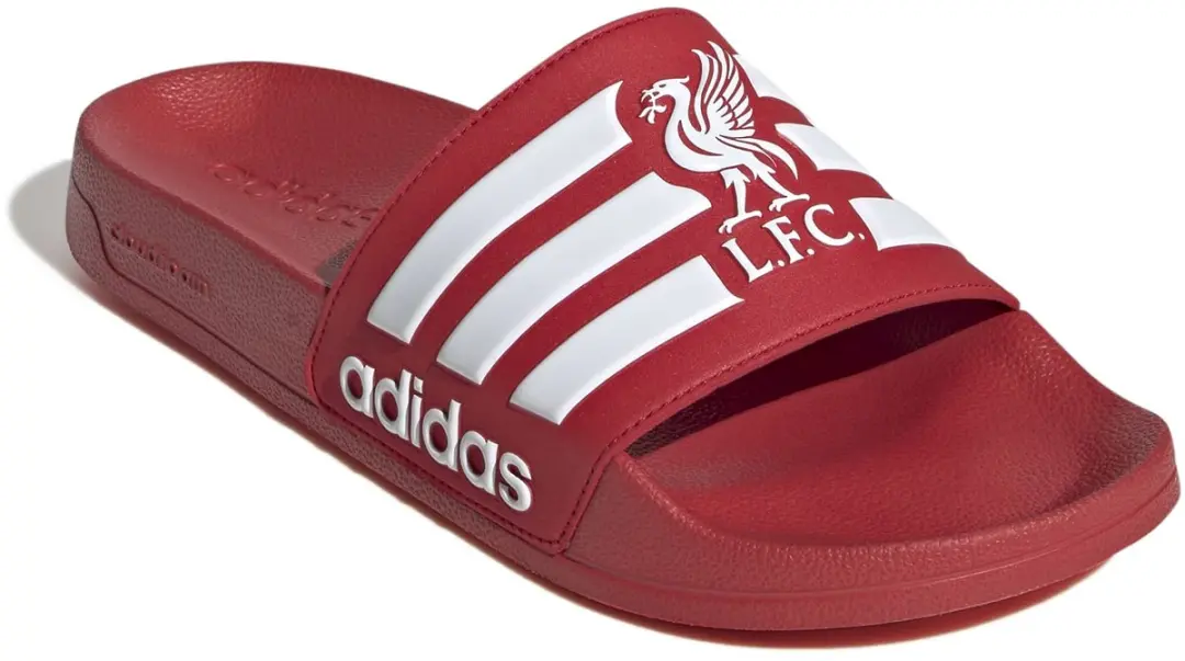 Liverpool Adidas slippers Adilette rood/wit