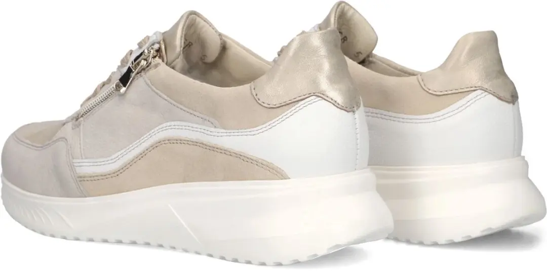 Wäldlaufer Janka Dames Sneakers - Leer Beige - Maat 38,5 - afbeelding 4 van 4