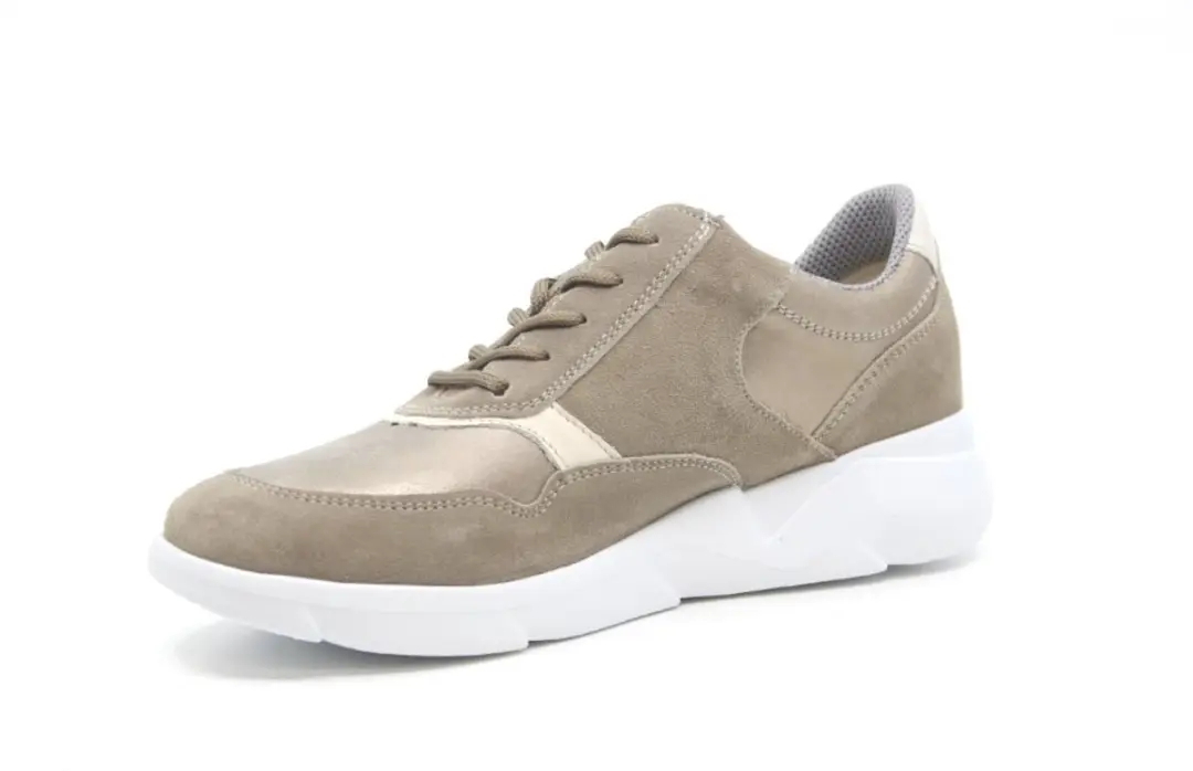 Wäldlaufer 668001-K-Funky Lage Sneakers - 39 - Wit/Beige