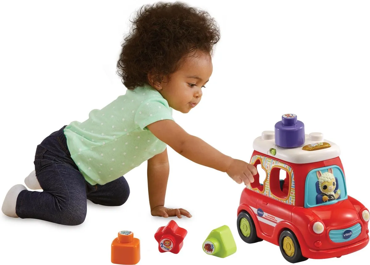 VTech Baby Vrolijke Vormenauto Activity Center 80-537423 - Multikleuren