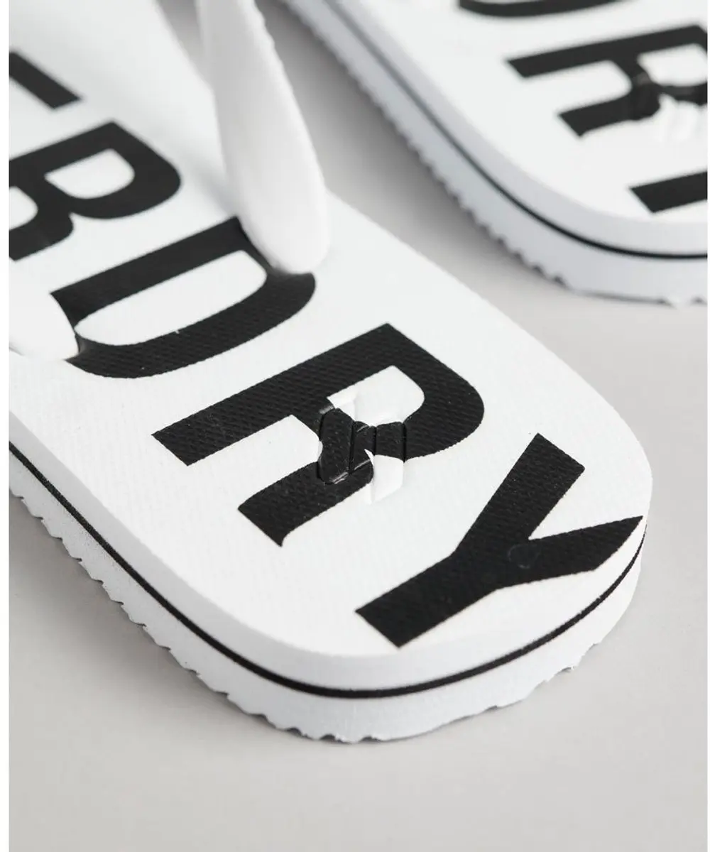 Superdry Code Essential Teenslipper Heren - Maat 46/47 - Optic - afbeelding 5 van 6