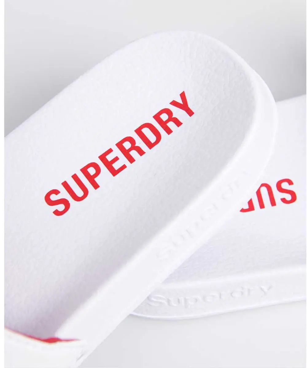 Superdry Core Pool Slippers Wit - EU 36-37 - afbeelding 4 van 6