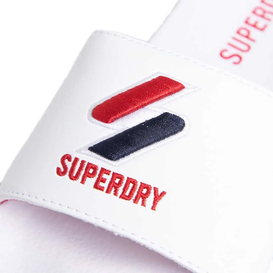 Superdry Core Pool Slippers Wit - EU 36-37 - afbeelding 2 van 6