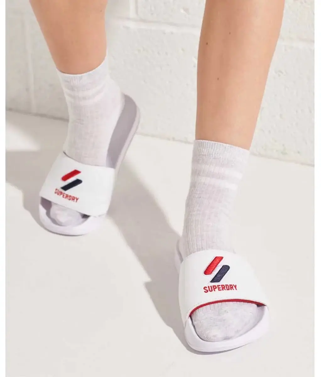 Superdry Core Pool Slippers Wit - EU 36-37 - afbeelding 6 van 6
