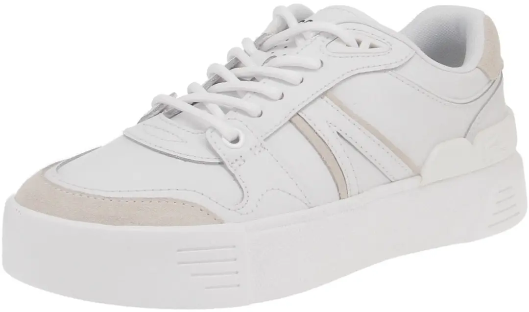 Lacoste L002 Evo Dames Sneakers - Wit/Gebroken Wit - Maat 38 - afbeelding 3 van 6