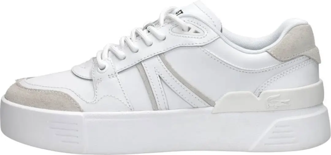 Lacoste L002 Evo Dames Sneakers - Wit/Gebroken Wit - Maat 38 - afbeelding 2 van 6