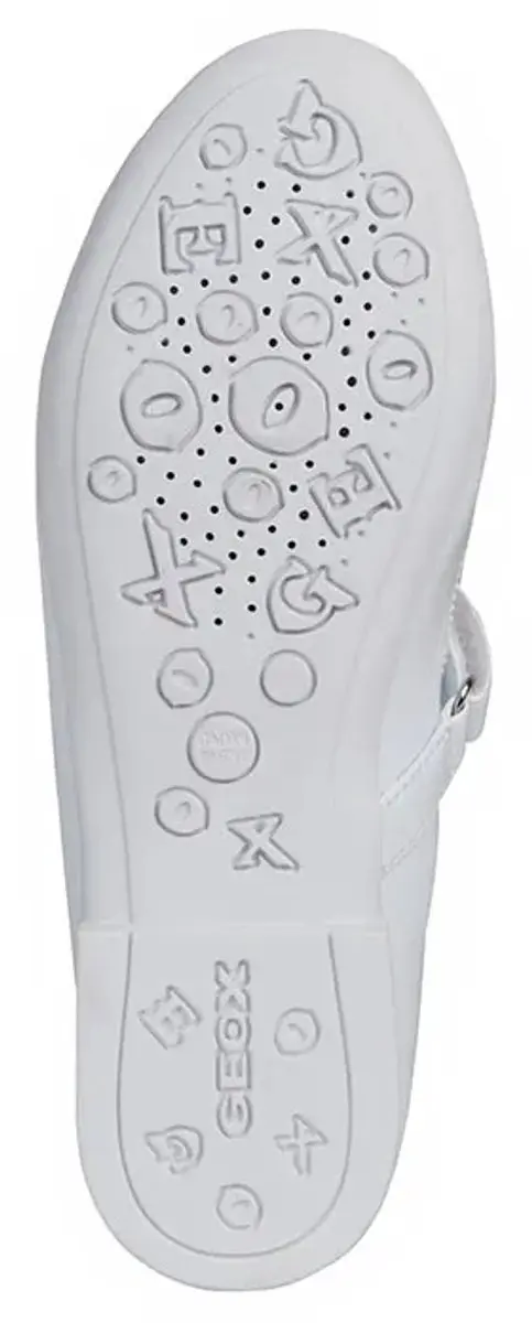 Geox Plie Meisjes Ballerina's 31 - Wit