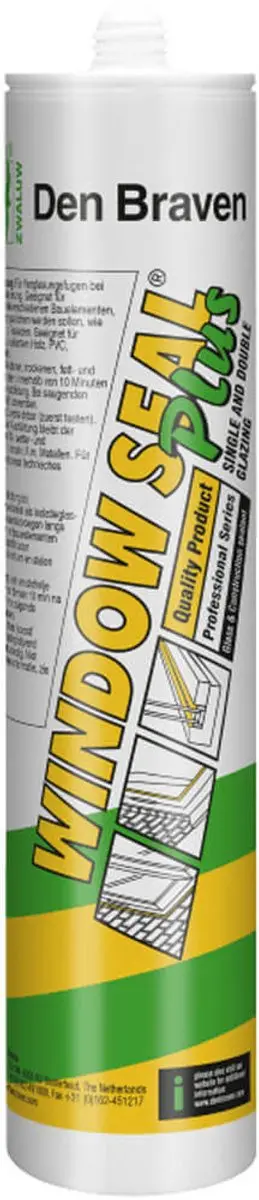 Zwaluw Windowseal Plus 310ml RAL 9001 (crèmewit)