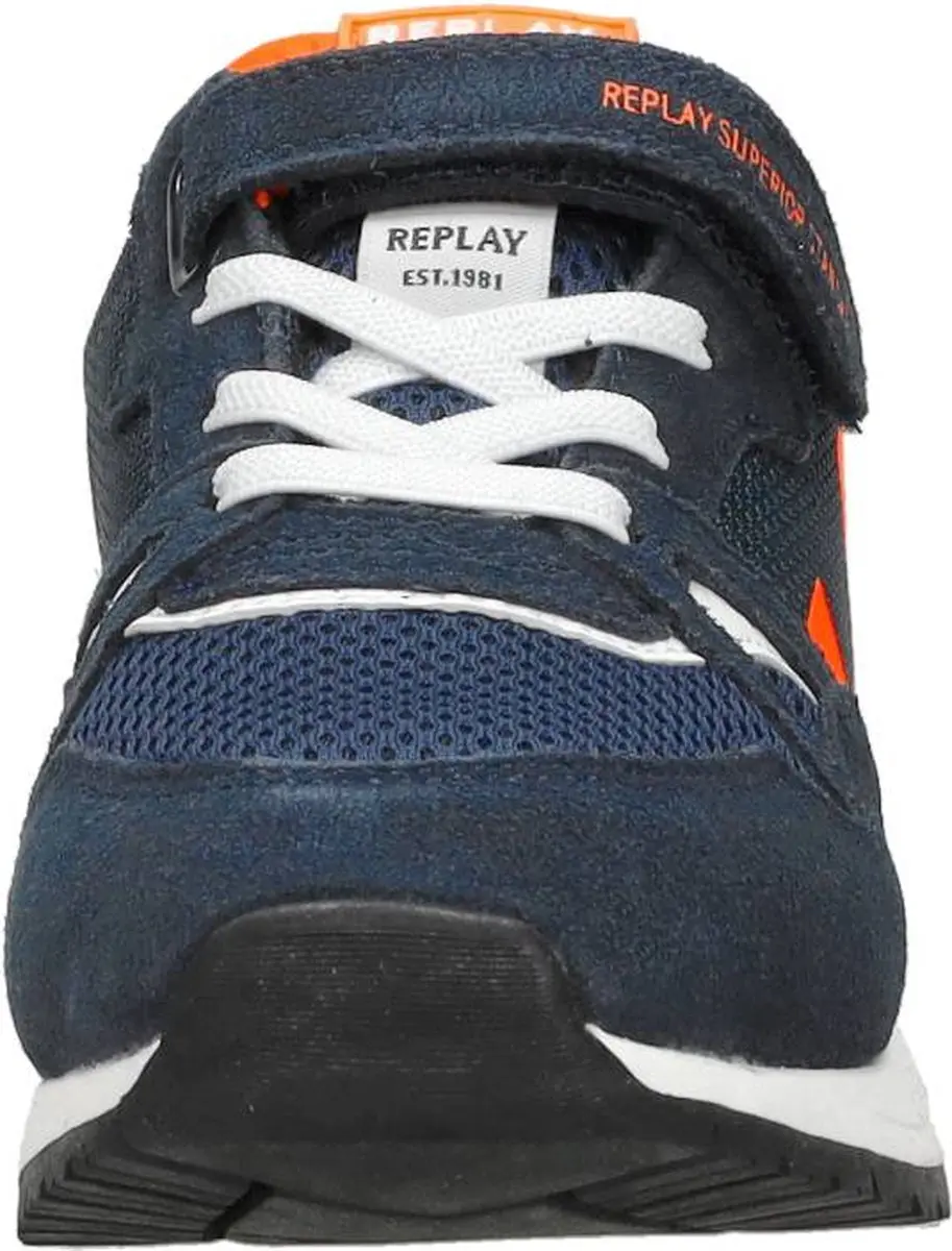 Replay Shoot Jr8 Lage sneakers - Jongens - Blauw - Maat 37 - afbeelding 2 van 6