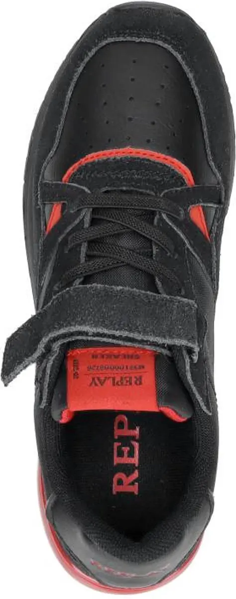 Replay Shoot Jr Lage Sneakers - Jongens - Zwart - Maat 30 - afbeelding 5 van 6