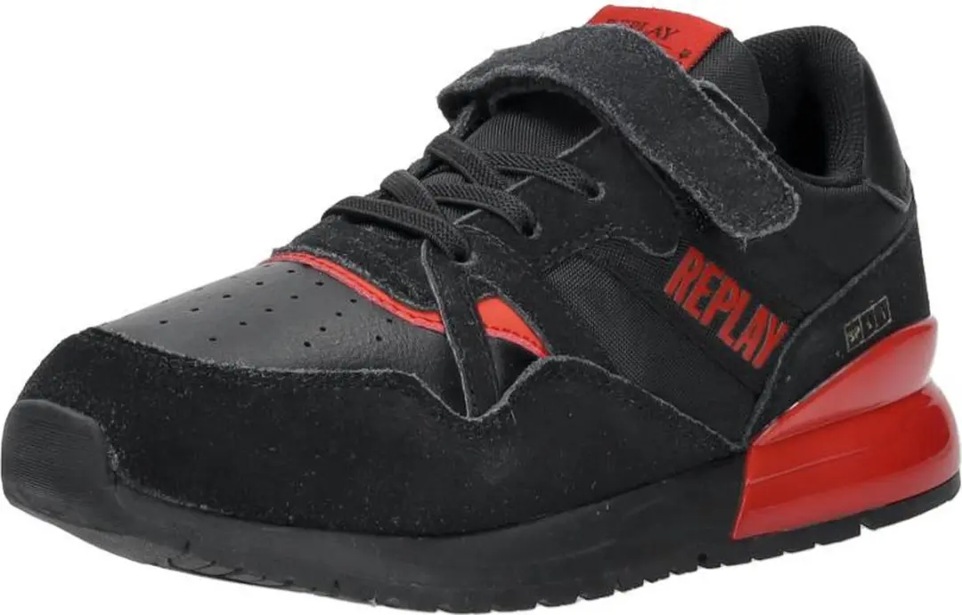Replay Shoot Jr Lage Sneakers - Jongens - Zwart - Maat 30 - afbeelding 4 van 6
