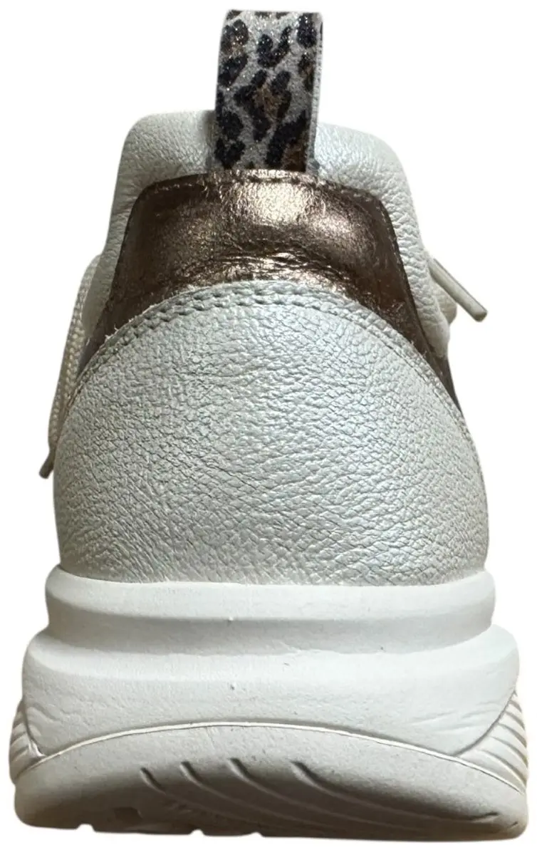 Xsensible SWX28 Bronzen Dames Sneakers - Cognac/Naturel