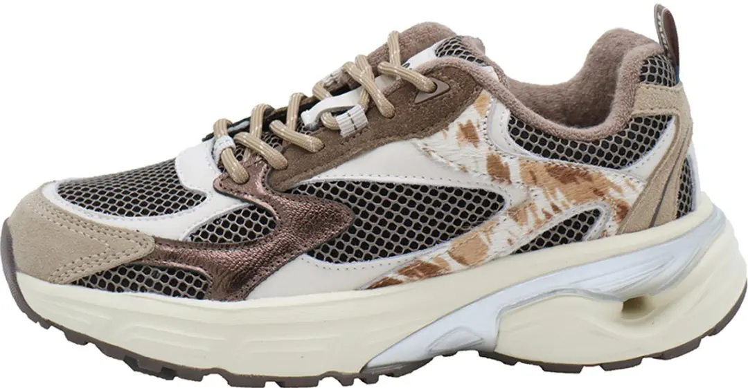 Maruti Roma Dames Sneakers - Zand - Maat 38 - afbeelding 2 van 6