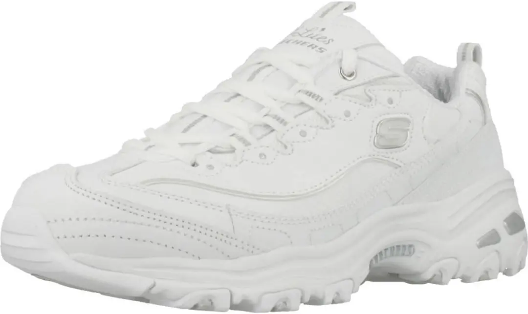 Skechers D'Lites Fresh Start 11931-WSL Sneakers - Wit - afbeelding 3 van 6