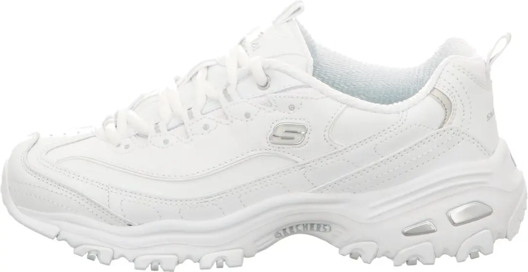 Skechers D'Lites Fresh Start 11931-WSL Sneakers - Wit - afbeelding 4 van 6