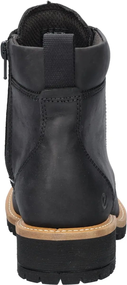 ECCO Elaina Dames Veterboot - Zwart - Maat 42
